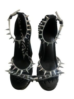 Dolls Kill Widow Spike Holy Revelation heels new wo box size 7